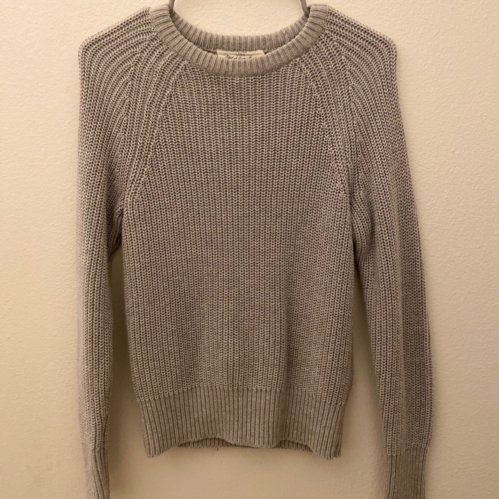 Grey Knitted Sweater
